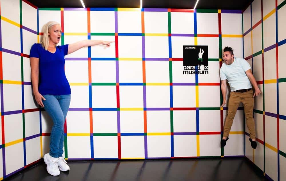 AMes Room at Paradox Museum Las Vegas.